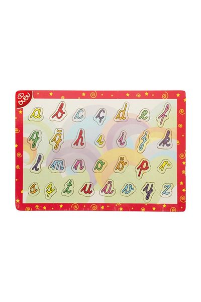 Bubu Wooden Puzzle Handwriting Letters