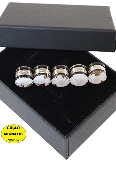NUMETAL 5’li Eşarp mıknatısı. Şal mıknatısı. Eşarp ve şal mıknatısı. Türban m...