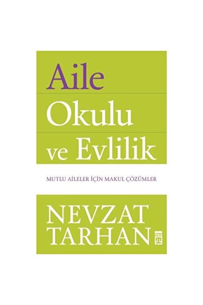Timaş Yayınları Aile Okulu Ve Evlilik