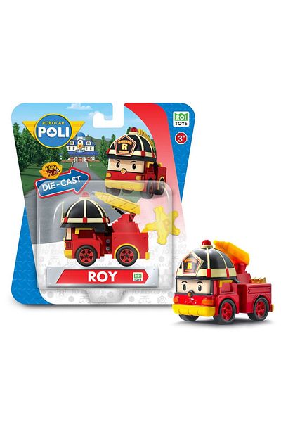 Robocar Poli Roy Toys Metal Vehicle Character Figures - Roy 83161