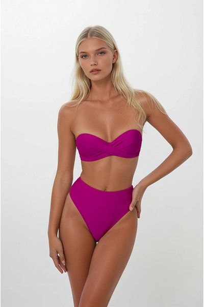 Pierre Cardin Bikini de sezon nou – șic fără bretele, talie înaltă |   Sezonul 2025 cu culorile