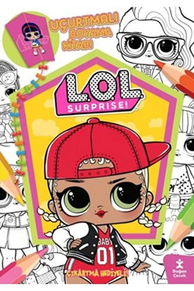 Doğan Kitap LOL SURPRISE UÇURTMALI BOYAMA  DOĞAN ÇOCUK