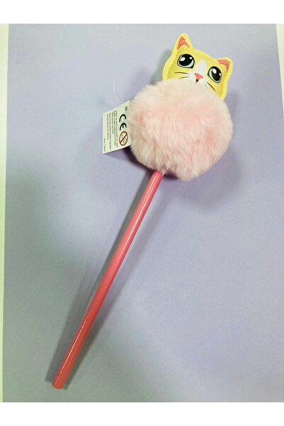 Dolphin Kedi Başlıklı Kurşun Kalem