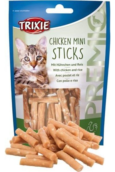 Trixie Premio Mini Sticks Cat Treats - 50G