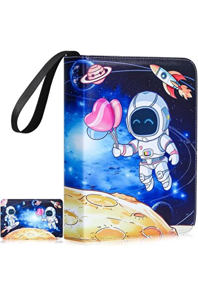 OEM Album pentru carti comerciale cu 504 buzunare, design astronaut 4 seturi ...