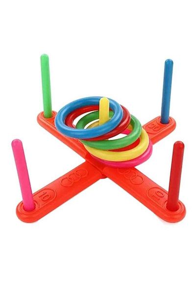 BabyCara Plastic Toss Ring Game Set