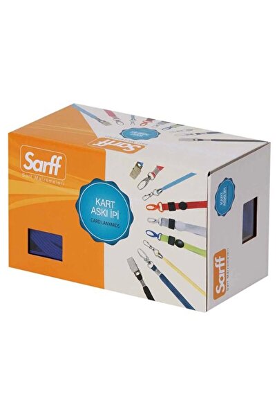 SARFF Metal Klips.turuncu Askı Ipi. 50 Adetet