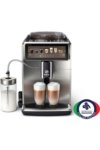 Philips Saeco Xelsis Suprema SM8885/00 fully automatic espresso machine, 15 bars, 22 specialties, 8 profiles