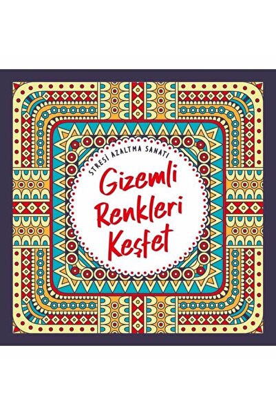 Model Eğitim Yayınları Gizemli Renkleri Keşfet & Stresi Azaltma Sanatı