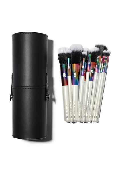 Beauty Bay Beauty Bay Prism 12-Piece Travel Brush Set with Holder