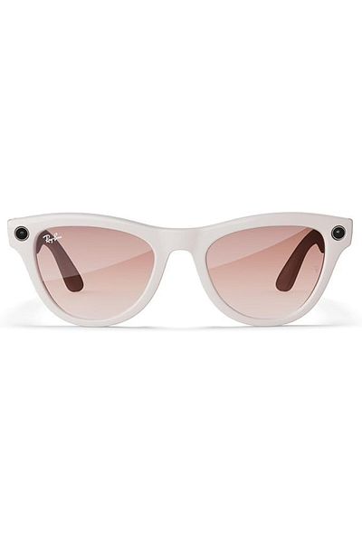 Ray-Ban Meta Smart Glasses, SKYLER Style, AI-Powered Photo Video Capture, Smart Audio (FRAME - SHINY