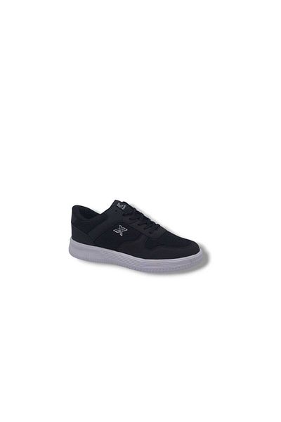 Zerhan Lutton 4027 Men's Black White Mesh Thick Sole Large Size Sports Shoes 45 46 47 48