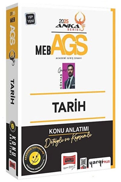 Yargı Yayınları Yargı 2025 Meb-ags Tarih Konu Anlatımı Anka Serisi - Günay Gö...