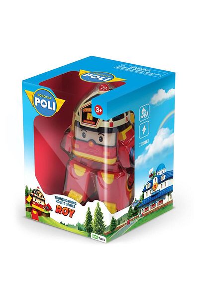Robocar Poli Roy Toys Transforming Robot Figure - Roy 0652