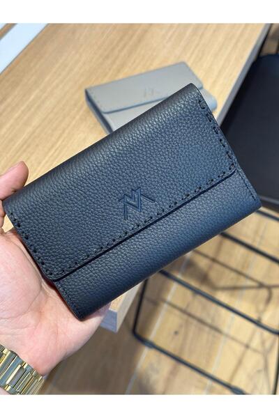 VELSE Genuine Leather Magnet Wallet with Card Compartment Vs.Blkt.0375