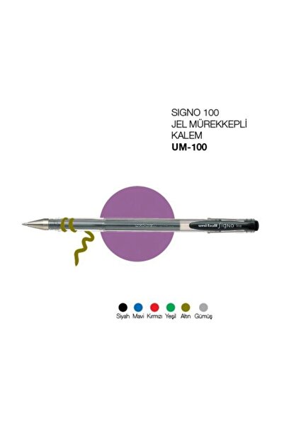 Genel Markalar Uni-ball Sıgno Fine 0,7mm Siyah Roller Kalem Um-100