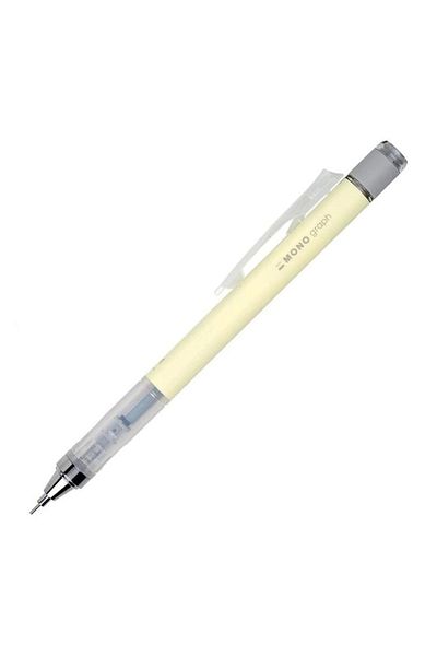 Tombow Mono Graph Mechanical Pencil 0.7mm Pastel Cream Yellow Sh-Mg 54R7