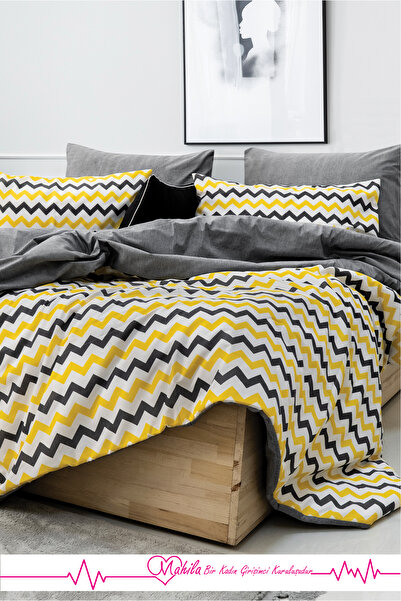 Mahila Battal Size Luxury Cotton Duvet Cover Set |   Buttoned Duvet Cover + F...