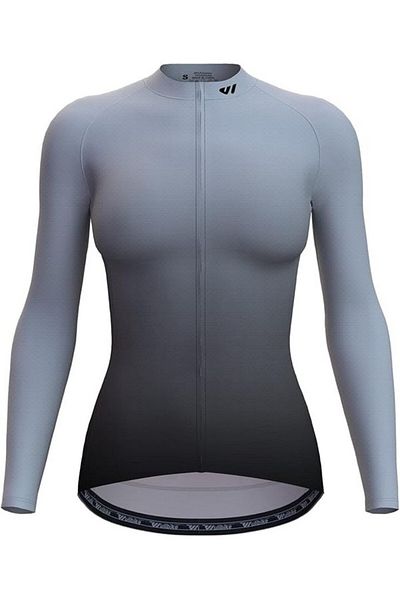 Wulibike Women's black and gray cycling shirt, size XXL, Wulibike