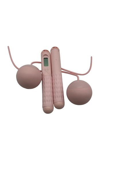 valkyrie Weight Bulk Counter Jump Rope Without Rope Pink