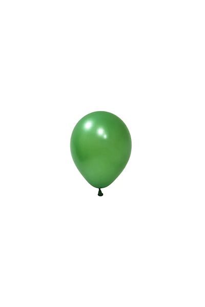 tedaks 20Pcs 12 Inch 30cm Metallic Green Balloon Birthday Ornament