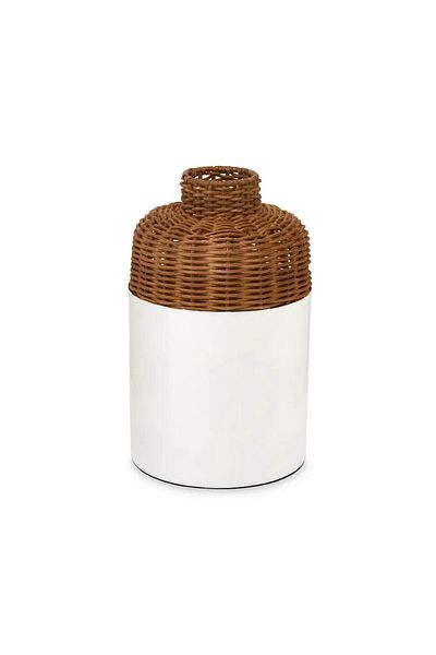 Vakko White Ceramic Vase M105486