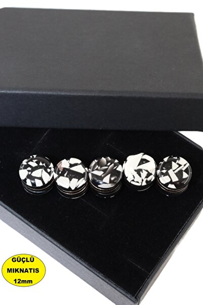 NUMETAL 5’li Eşarp mıknatısı. Şal mıknatısı. Eşarp ve şal mıknatısı. Türban m...