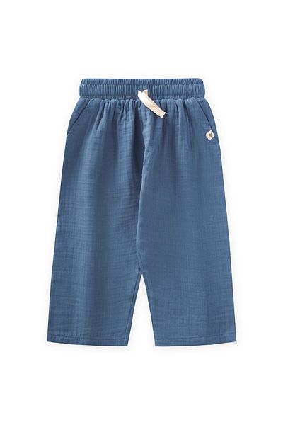 Cigit Παντελόνι Muslin 1-7 Years Indigo Blue