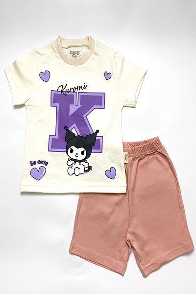 TUOBEBE Girl child top and bottom suit