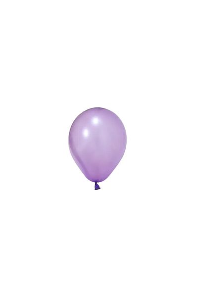 tedaks 20 Pieces 12 Inch 30 cm Metallic Lilac Balloon Birthday Decoration
