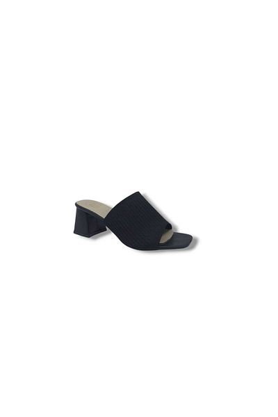 Zerhan 455 Black Women's Knitwear Slippers