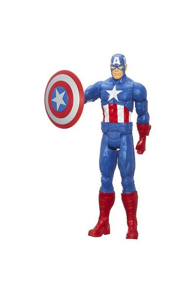 Hasbro Figure Marvel Avengers Assemble, Titan Hero Series, Captian America
