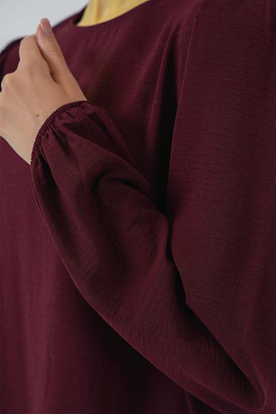 Bigdart Ayrobin Tunic Pants Bottom Top Set 6712 - Y.Burgundy
