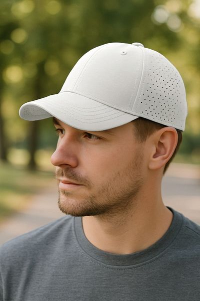 LAGRANZE Men's Perforated Air Permeable Sports Hat