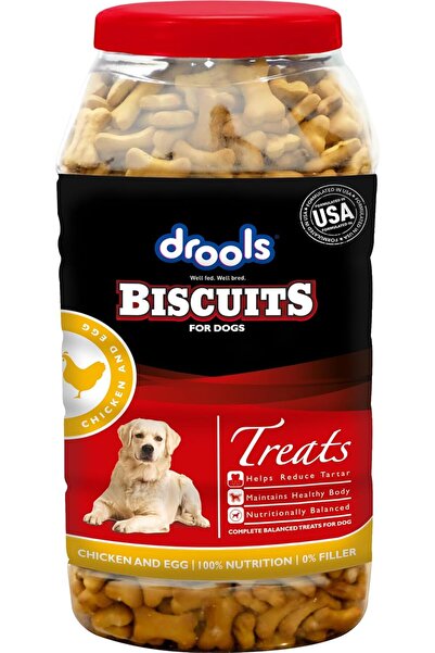 Drools بسكويت مكافأة للكلاب، دجاج حقيقي، ٨٠٠ غرام | مخبوز في الفرن، مقرمش، بد...
