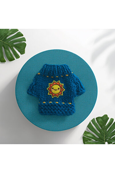 Lady Fify Hamster için Güneşli Mavi Kazak