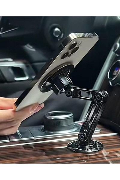 OEM Partner Magnetic Car Phone Holder with Strong Absorption, MagSafe, 360° Rotation, Alloy, Universal