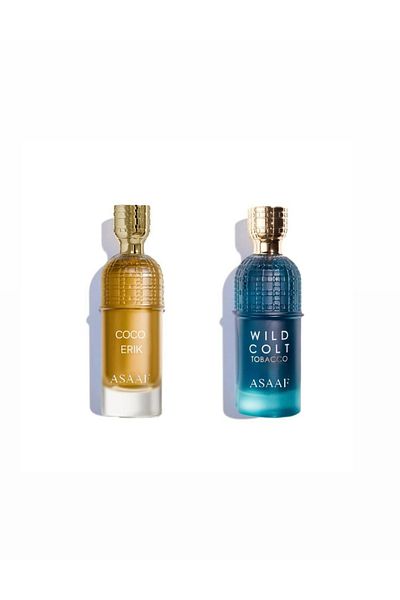 As Collection Asaf Perfume Set of 2 Pieces, 200ml