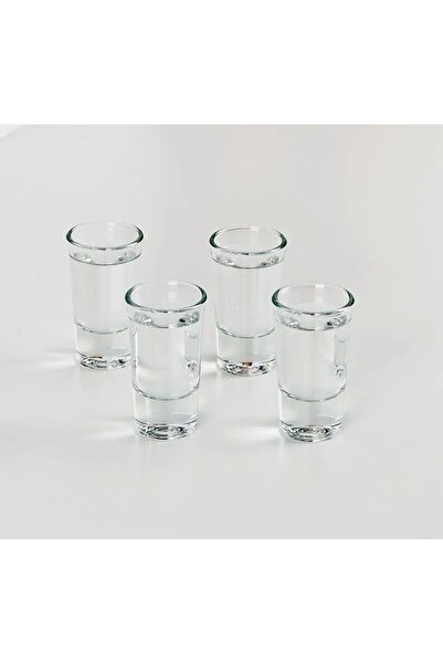 IKEA Shot Bardağı Cam Bardak Yükseklik 7 Cm Likör Bardağı Seti Mini Şat Bardağı Hacim 25 ml