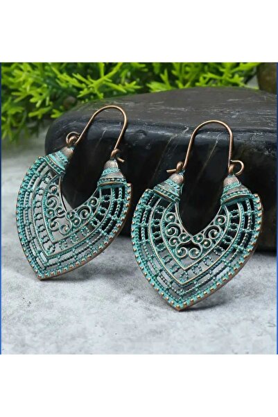 Ivory Pearl أقراط عرقية عتيقة