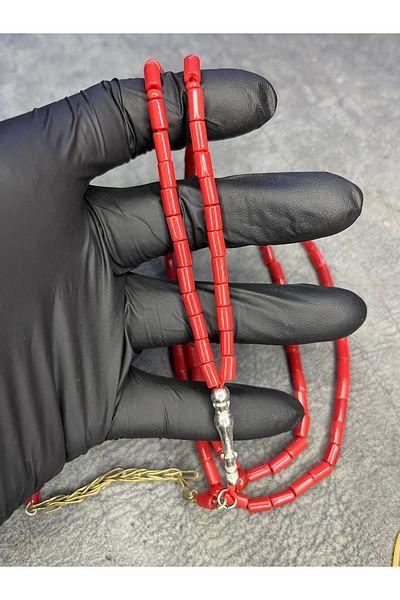 Mos Tespih 99' Old Tunisia Coral Prayer Beads