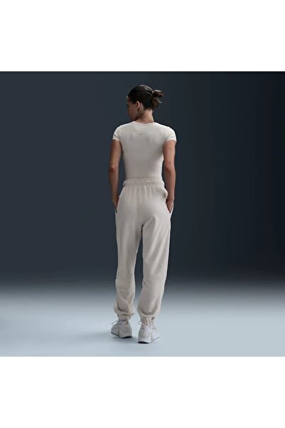 Nike Therma-Fit One-Loose Fleece Training Kadın siyah yüksel belli polarlı Eşofman Altı FB5578-010