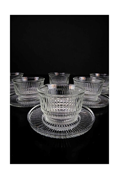 Rayan Atlantis 12 Piece Glass Bowl and Plate