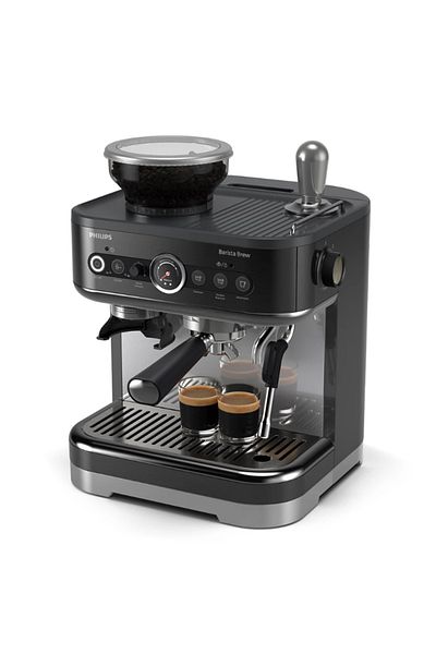 Philips Philips Barista Brew PSA3218/10 semi-automatic espresso machine, Metal conical grinder, 15 bar