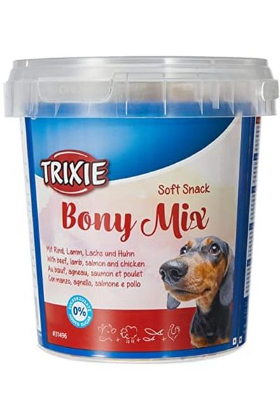 Trixie Soft Snack Bony Mix Dog Treats - 500G