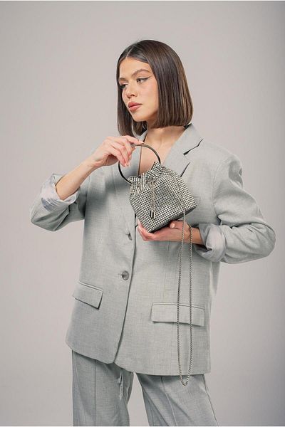 WALKWAY Silver Stone Women's Shoulder Bag Ccs London 17761 Bag