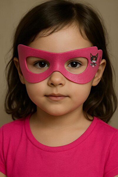 Bambus Home Kuromı Lastikli Karbon Desenli Çoçuk Maskesi