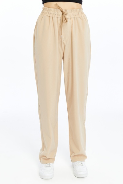 OXVİN Women's Oversize Wide Leg, Parachute Fabric, Baggy Trousers (Summer)