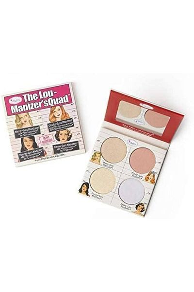 the balm theBalm Le Mansier's Quad Highlighter Palette, Multi-Color, 10g