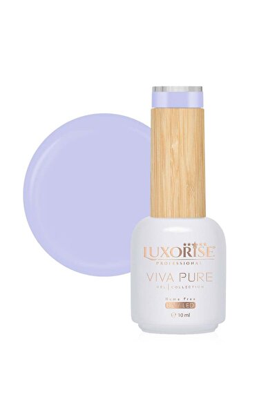 LUXORISE Oja semipermanentă Hema Free Viva Pure LUXORISE - Pudră Mov 10ml